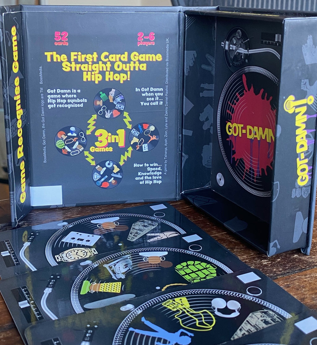 Got Damn! No.1 Card Game 'Straight Outta Hip Hop'