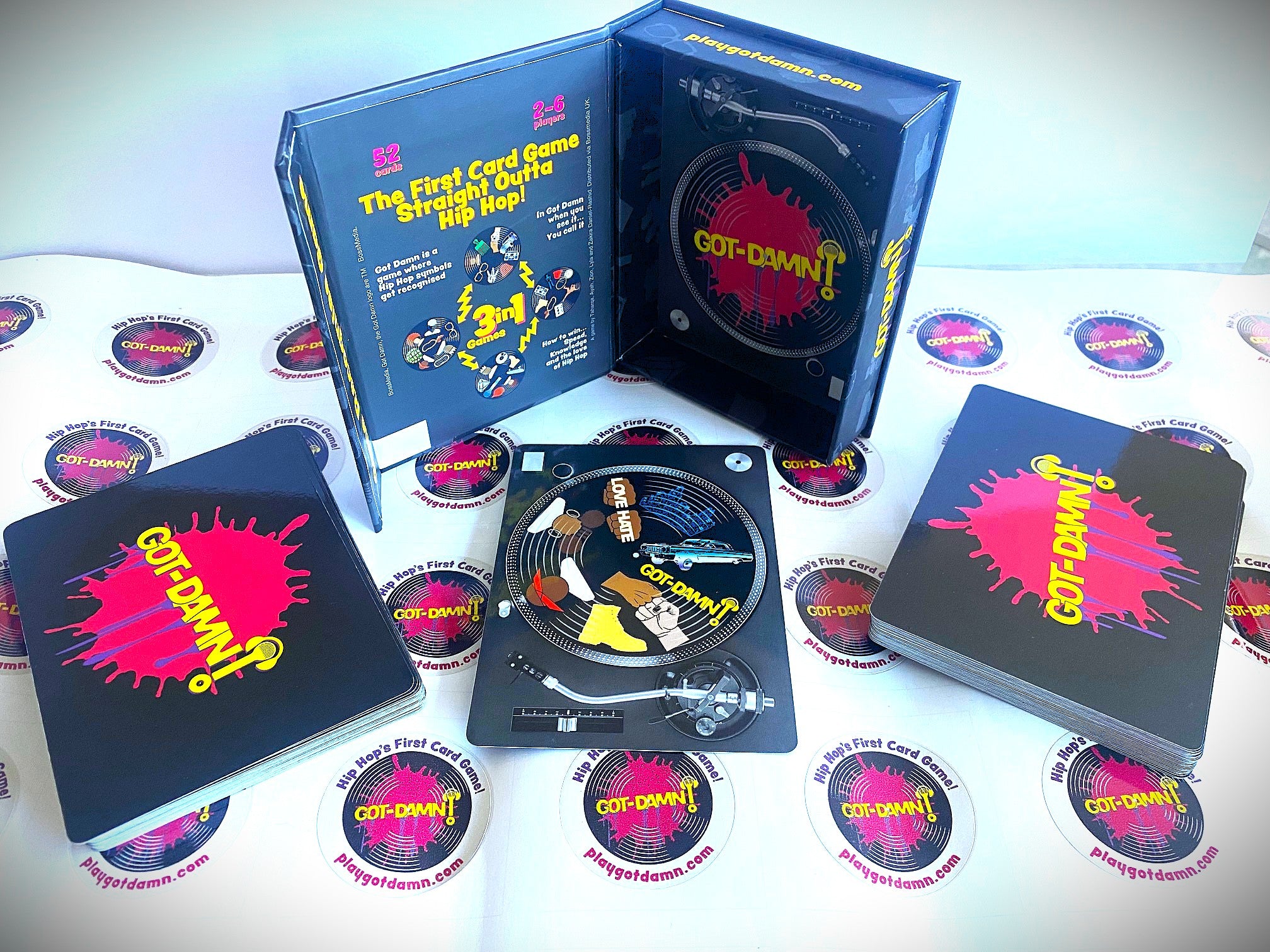 Got Damn! No.1 Card Game 'Straight Outta Hip Hop'